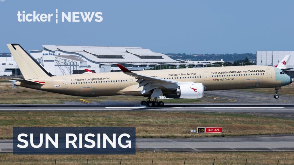 A350-1000ULR completes historic non-stop flight from Toulouse to Melbourne, marking a major milestone in ultra-long range testing
