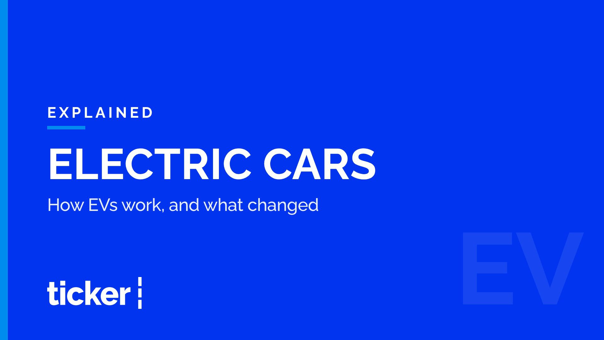 Explained: How electric cars work, and what changed for EVs in Australia
