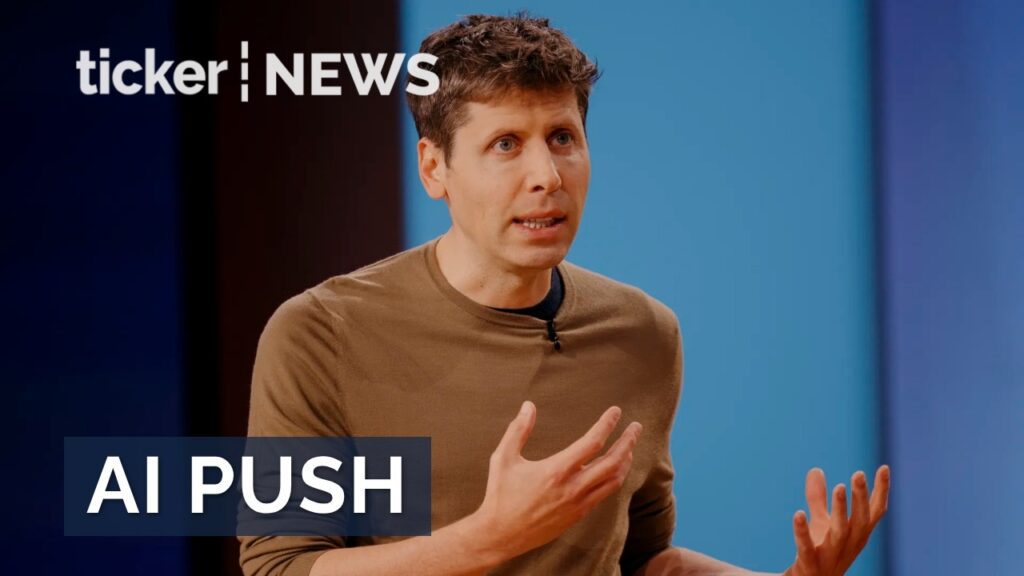 Ahron Young and Sam Altman discuss AI innovation, cybersecurity threats, and regulatory needs in their latest Ticker episode.