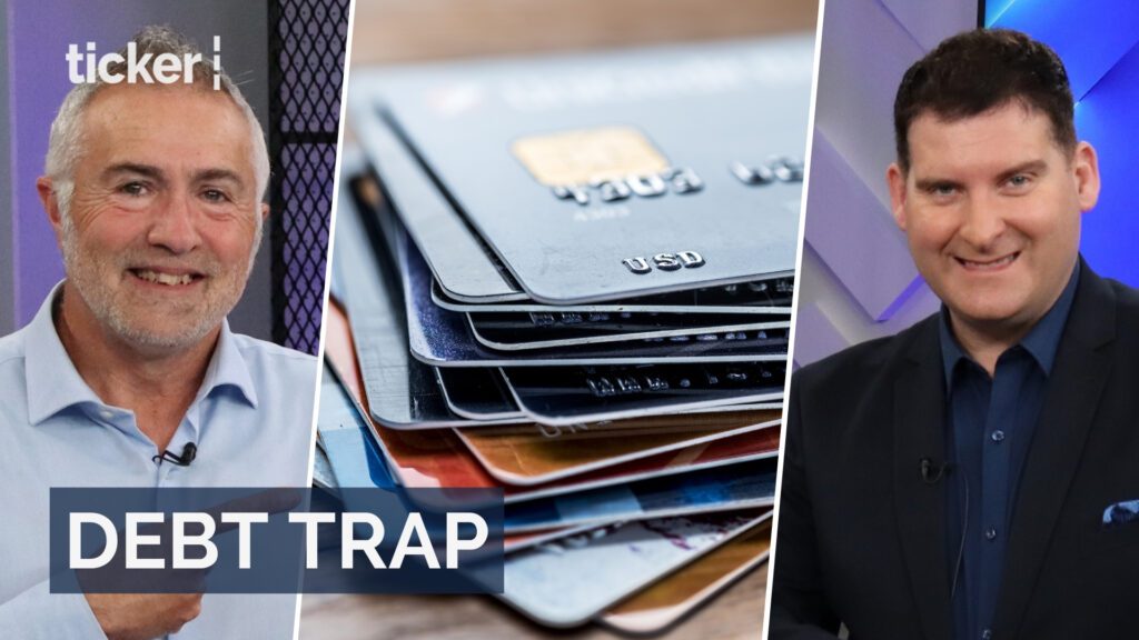 Ahron Young discusses credit card debt struggle and Australia's potential recession on latest podcast episode