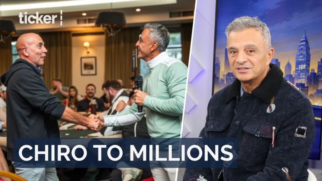 Joe Hachem reflects on his poker journey from chiropractor to champion, highlighting his charity initiative Birdies and Bluffs