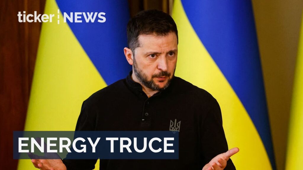 Ukraine open to halting attacks on Russian energy if Russia agrees, despite doubts about Moscow’s commitment to a deal