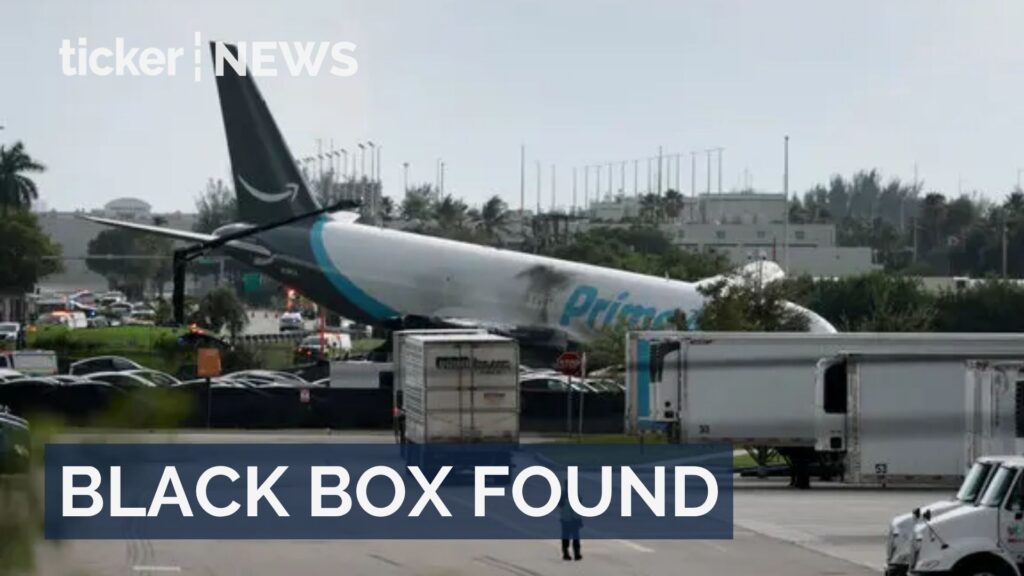 Amazon Air cargo plane crash at Miami Airport claims five lives; recovery efforts continue amid devastation, investigators on scene.