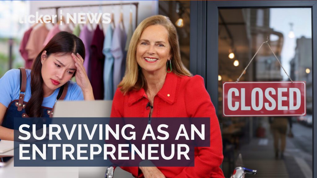 Naomi Simson shares insights for Australian entrepreneurs navigating tough times in new interview on Ticker