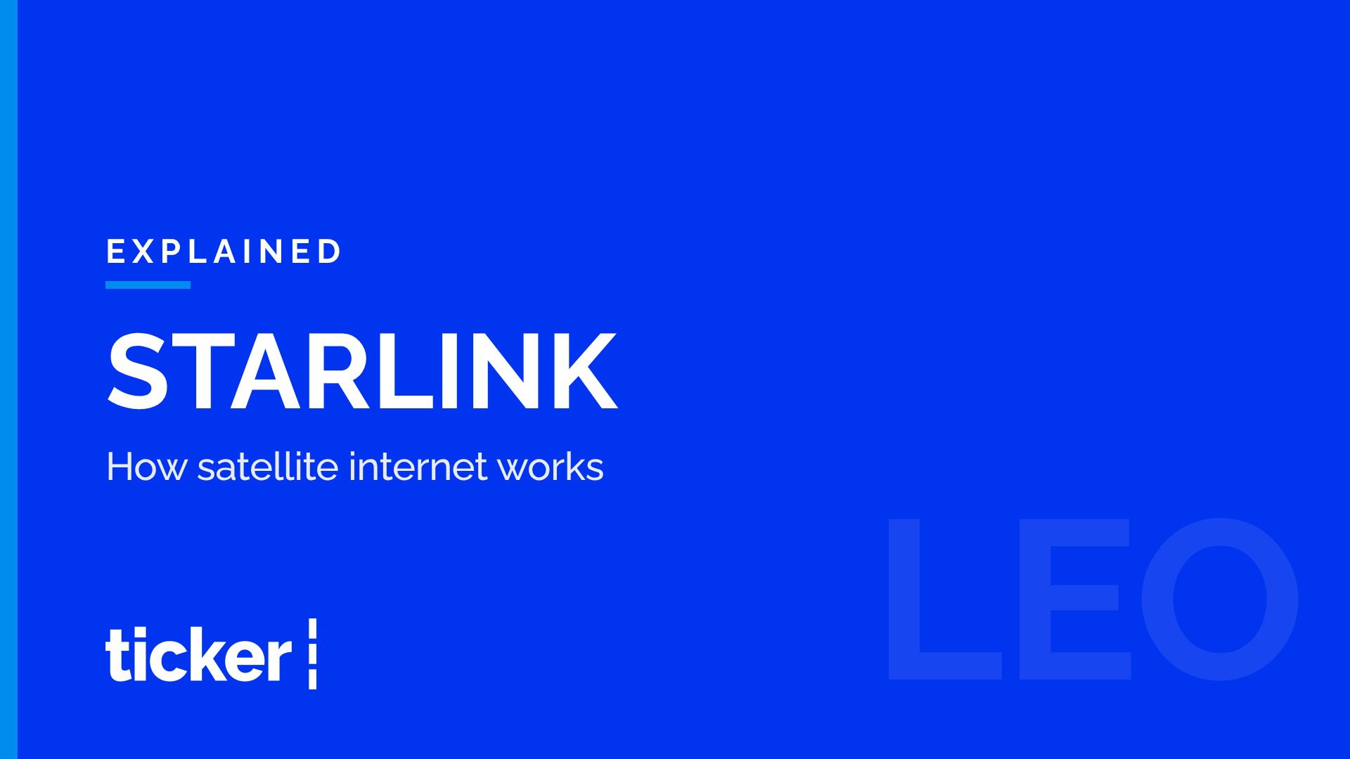 Explained: How Starlink and satellite internet work