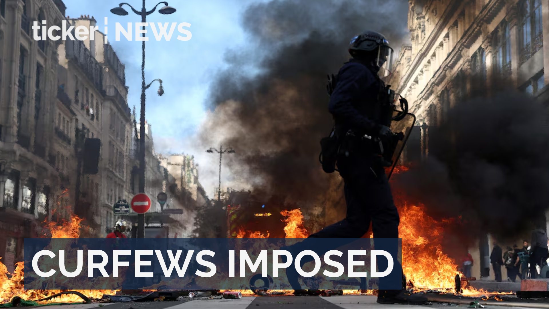France imposes curfews after riots and looting