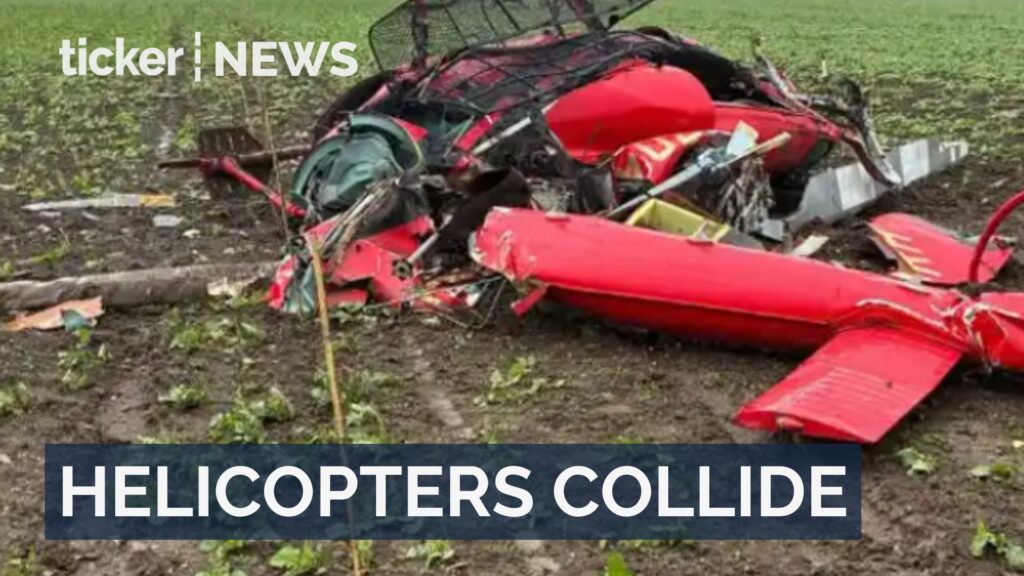 Three killed in midair helicopter collision near McMinnville Municipal Airport in Oregon