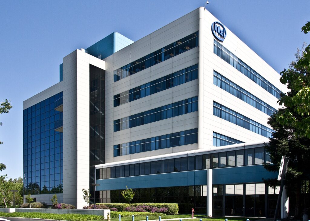 Intel HQ in Santa Clara, CA.